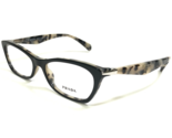 PRADA Eyeglasses Frames VPR 15P ROK-1O1 Gray Tortoise Black Cat Eye 53-1... - £97.51 GBP