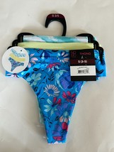 3 Pairs No Boundaries NOBO Freecut Thongs Panties Size Small 3-5 Brand NEW - $5.88