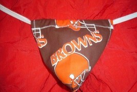 New Mens Cleveland Browns Nfl Football Gstring Thong Male Lingerie Underwear - £15.16 GBP