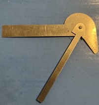 Vintage General Hardware Mfg No. 16 Drill Gage, Protractor Machinist Too... - $10.89