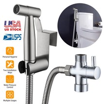 Handheld Bidet Sprayer Stainless Steel Bathroom Shower Toilet Bidet Spra... - £101.46 GBP