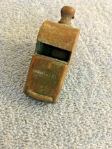 Vintage Horstmann Philadelphia Phila PA Brass Whistle WWI Era NEEDS CLEA... - $623.57 MXN
