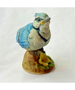 Vintage Andrea by Sadek Porcelain Baby Blue Jay Figurine - 6350 - $275.07 MXN