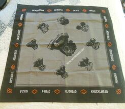 Harley Davidson Bandana - The All-New Milwaukee-Eight New Without Tags - $22.28