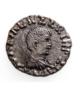Royaume De Baktria Hermaios 105-90 BC Ar Drachm Fin, 1.82g 15mm - $128.20 CAD