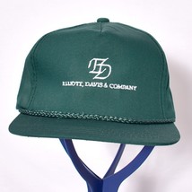 Elliott, Davis &amp; Company Baseball Snapback Trucker Hat Green Cap Set of 2 - $10.21