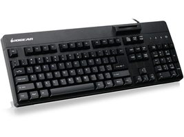 IO Gear GKBSR202TAA 104-key Keyboard W/ Built-in Common Access Card Read... - $75.30