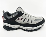 Skechers After Burn M Fit Wonted Gray Black Mens Extra Wide Slip On Snea... - $67.95