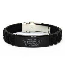 Bracelet for Daddy, My Favorite Dad, Funny Cute Loving Sentimental Gift Idea for - £23.94 GBP