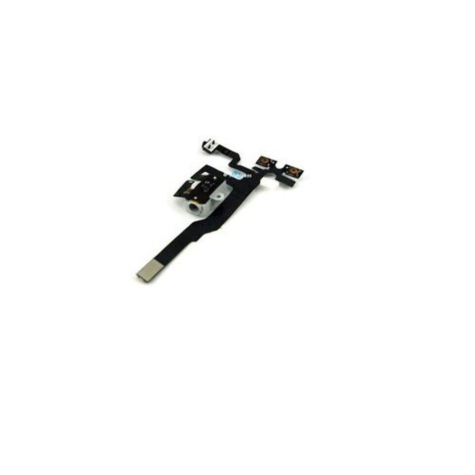for iPhone 4S Headphone Jack Replacement Flex Cable WHITE - $5.86