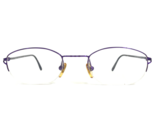The Blue Diamond Eyeglasses Frames KELLY COL.OD64 Purple Round 48-21-135 - $37.20