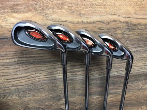 DEMO RH Mens +1 Great Power Steel Plus XX-8 #3 4 5 6 Partial Iron Set 59... - $244.95