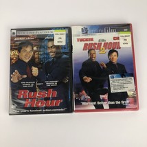 Rush Hour And Rush Hour 2 Dvd Lot Brand New Sealed ￼￼ Chris Tucker Jackie Chan￼ - £10.20 GBP