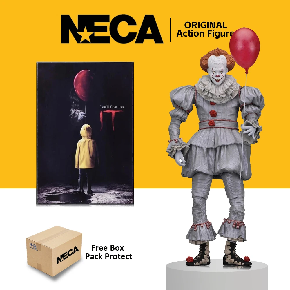 NECA Series Clown Revival IT Ultimate Pennywise 2017 Movie Edition Editi... - £29.31 GBP