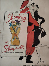 1955 Esquire Art Advertisement Shocking Shiaparelli by VERTES Marcel Vertès - £18.70 GBP