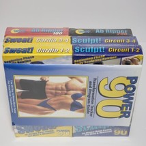 Power 90 Fitness Program With Program Guide 6 (VHS) Tapes Brand New &amp; Sealed  - £12.55 GBP