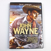 NEW SEALED John Wayne American Legend 5 DVD Set Movies Films Western Classic - $8.99