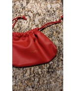 ELIZABETH ARDEN SMALL RED SNAP CLOSURE MAKEUP COSMETIC TRAVEL TOTE BAG B... - €6,72 EUR