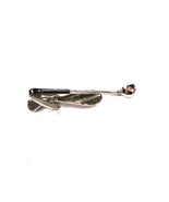 1950&#39;s - 60&#39;s Silver Tone Gof Club Tie Clasp by HICKOK USA.111715 - £19.97 GBP