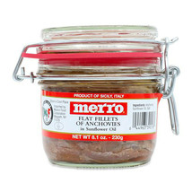 Italian Anchovies Fillet in Olive Oil Jar 8.1 oz (PACKS OF 3) - $825.81 MXN
