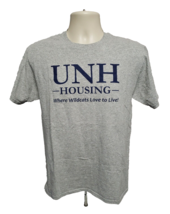 The University of New Hampshire Housing Where Wildcats Live Adult M Gray TShirt - £11.83 GBP