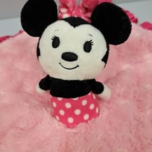 Minnie Mouse Disney Hallmark Itty Bittys Lovey Plush Security Blanket Pi... - £15.09 GBP