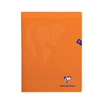 Mimesys 24 x 32 cm Seys Polypro Stapled Notebook with 48 Sheets - Orange  - €3,47 EUR
