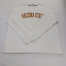 Campus Drive Arizona State Men's White Cotton Long Sleeve Sweatshirt Siz... - $26.72