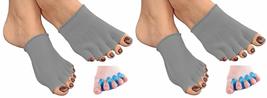 Non-slip Open Toe Yoga Socks, Socks for Pilates/Barre (2 Pairs) - £36.16 GBP