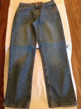 Size 12 Regular Arizona jeans original denim western rodeo blue Boys New  - $12.99