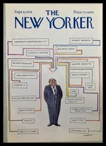 COVER ONLY The New Yorker September 6 1976 Politics by James Stevenson No Label - £10.62 GBP