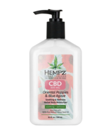 Hempz Fresh Fusions Oriental Poppies &amp; Blue Agave Body Moisturizer, 8.5 Oz. - £21.94 GBP