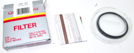 New Open Box Quantaray Ultra Violet 58mm Camera Lens Filter - $9.49