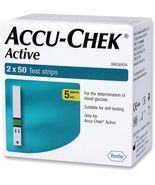 Accu-Chek Active Strips 100 (50x2) (Multicolor) - £21.88 GBP