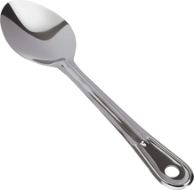 Super Strong, Ergonomic 11 in Serving Spoon 1 Pk. Big, Solid Stainless Steel Spo - £11.18 GBP