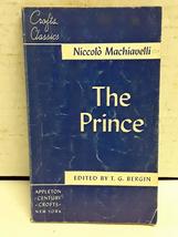 The Prince (Crofts Classics) [Perfect Paperback] Niccolo Machiavelli and T. G. B - £2.26 GBP