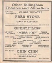 Century Theatre &quot;Miss 1917&quot; Marion Davies New York Vintage Print Ad WW1 Era - £15.65 GBP