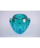 1970s MURANO ITALY BLUE GREEN BULLICANTE GLASS PAPERWEIGHT VINTAGE - €25,18 EUR