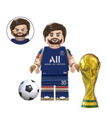 Minifigure Leo Messi Soccer Player World Cup V2 Custome - $7.94