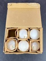 Lot Of 12 NALCO Frosted Candle Flame Lamps Light Bulbs Vintage Original Box - £54.70 GBP