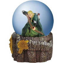 The Lord of the Rings Legolas in Battle Figure 100mm Water Globe NEW MIN... - $34.82