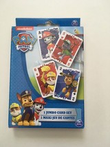 Paw Patrol Jumbo Size Playing Cards Oversize Deck of Cards NEW - $8.25