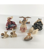 Vintage Handmade Bunny Decor Primitive Rabbit Cloth Doll Home Decor Shel... - $49.45