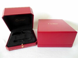 Genuine Cartier Presentation Love &amp; Juste Un Clou Screw Bracelet Red Boxes - £87.92 GBP