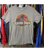 Jurassic Park Adult Small Gray T Shirt Old Navy Distressed Pre Owned - $18.40 CAD