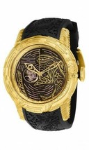 INVICTA S1 RALLY SHARK MENS AUTOMATIC 50.5MM GOLD CASE BLACK DIAL - MODE... - $375.00