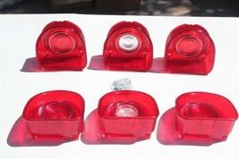 1968 Chevy Impala Tail Light Lamp Backup Lens Ornament Base Set New Right Left - £104.10 GBP