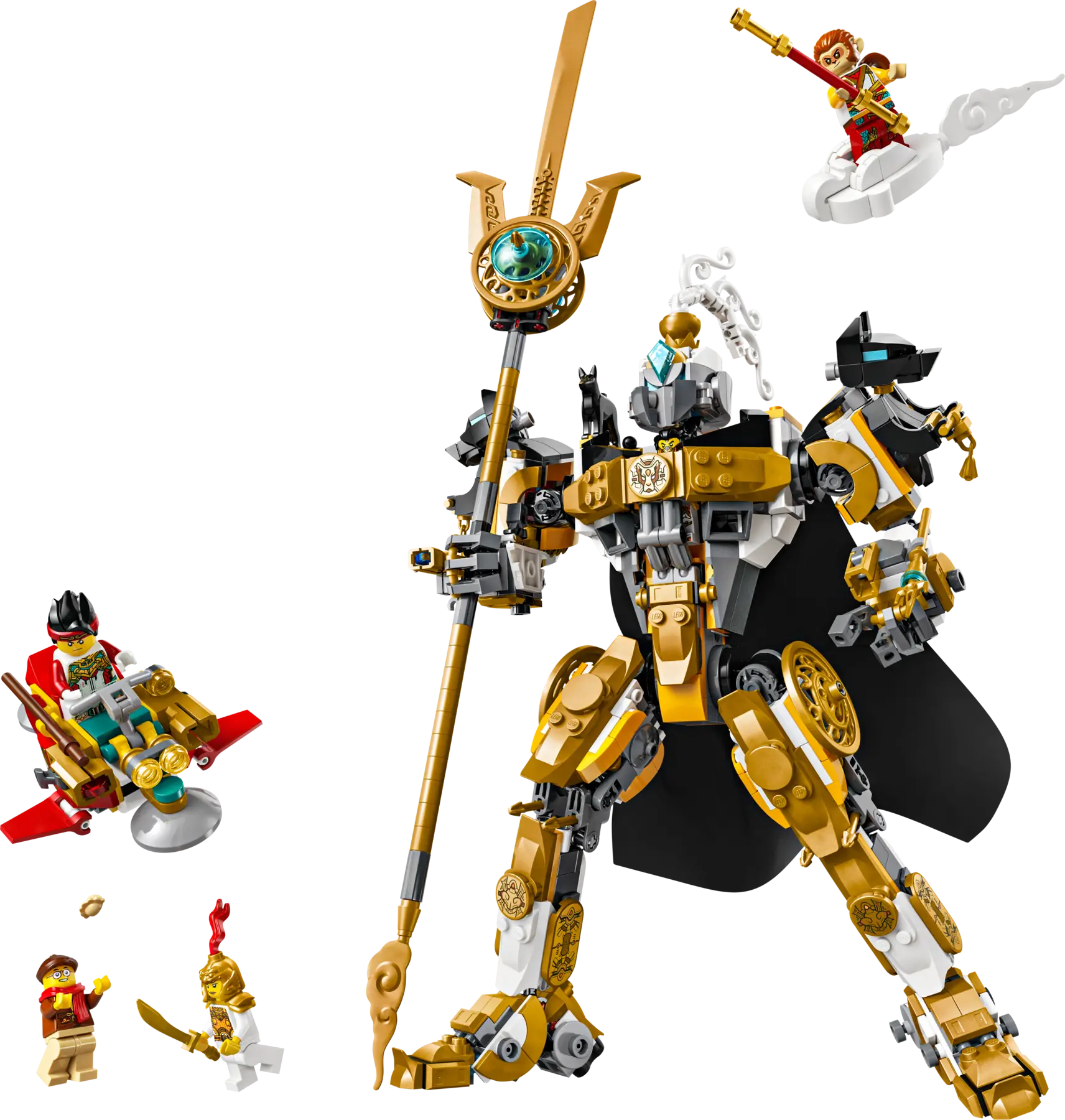LEGO monkie kid 80065 Erlang&#39;s Celestial Mech - $5,279.30 MXN