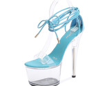 En transparent female sandals clear heels female high heeled sexy pole dance shoes thumb155 crop