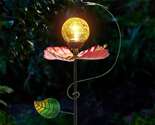 Mothers Day Gifts for Mom Women, Solar Garden Lights Metal Flower Decor,... - £28.65 GBP